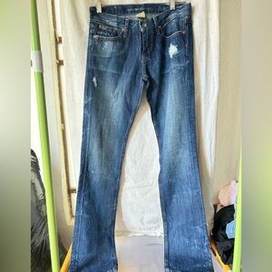 Banana Republic Distressed Indigo Jeans